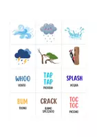 anteprima - Flashcard - Memory Musicale - Suoni della Natura (3-4 anni) - Pagina 1