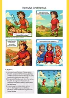 Vorschau - Arbeitsblätter - Comic: Romulus und Remus (inkl. PPX) - Seite 3
