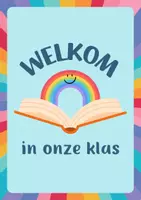 Voorbeeld - Welkom thema regenboog - Voorblad