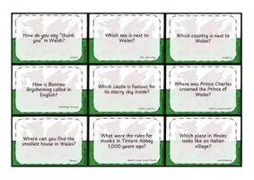 Vorschau - Quiz - Quiz Cards - WALES (Speaking Activity) - Seite 3