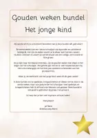 Voorbeeld - Gouden weken bundel, het jonge kind - Voorblad