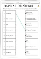 Vorschau - Arbeitsblätter - People at the airport - worksheets - Seite 2