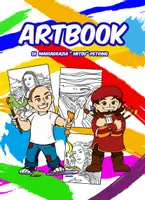 anteprima - Esercizi - ARTBOOK DA COLORARE – LE PIU’ GRANDI OPERE ARTISTICHE - Pagina di copertina