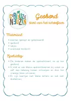 Voorbeeld - Geobord - start van het schooljaar - Pagina 2