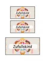 Vorschau - Mal- und Bastelvorlagen - Zufallskind - Seite 1