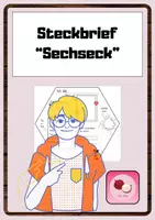 Vorschau - Arbeitsblätter - Kennenlernen / Steckbrief / Vorstellungsrunde / Schulstart - Deckblatt