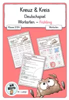 Vorschau - Arbeitsblätter - Deutsch Kreuz & Kreis - Wortarten Frühling - Deckblatt