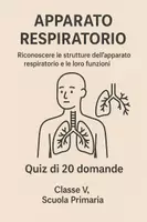 anteprima - Quiz - Riconoscere le strutture dell’apparato respiratorio e le loro funzioni - Quiz - Pagina di copertina