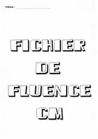 Aperçu - Préparation de séance / Séance complète - Dossier de fluence cycle 3 périodes historiques - Page de couverture