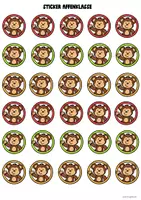 Vorschau - Arbeitsblätter - Affenklasse Sticker, Belohnungssystem oder Sammelpass Grundschule - Seite 1