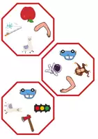 Vorschau - Spiele - Finde den Zwilling Buchstabe A - DaZ/DaF, Deutsch (Grundschule) Kartenspiel - Seite 3
