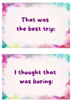 Voorbeeld - Engels: stop and swap cards - Review of the school year - Pagina 3