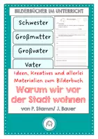 Vorschau - Stundenentwürfe - Lesebegleitheft zum Bilderbuch: Warum wir vor der Stadt wohnen von P. Stamm/ J. Bauer - Deckblatt