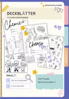 Vorschau - Arbeitsblätter - Deckblatt für den Chemiehefter - Deckblatt