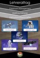 Vorschau - Poster - Weltraumklasse: Verhaltensbarometer - Deckblatt