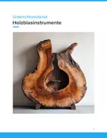 Vorschau - Unterrichtsreihen - Holzblasinstrumente – Unterrichtsmaterial Musik (Sek I & II) - Deckblatt