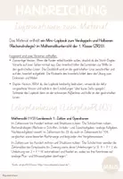 Vorschau - Arbeitsblätter - Faltheft: Verdoppeln und Halbieren (ZR 20) - Seite 2