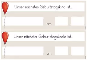 Vorschau - Poster - Classroom-Management: Geburtstagskalender für deine Koalaklasse (Kl.1-4) - Seite 3