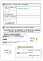 Vorschau - Arbeitsblätter - Classroom Phrases – Practice Worksheet (ab Klasse 5) - Seite 2