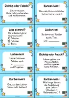 Vorschau - Arbeitsblätter - Lehrer MEGABUNDLE Materialpaket - Wissenskartei, Lückentext, Steckbrief, Suchsel, Quizkarten - Seite 3