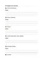 Vorschau - Arbeitsblätter - Arbeitsblatt: Die Aufgaben einer Gemeinde - Deckblatt