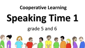 Vorschau - Präsentationen/Tafelbilder - grade 5_6 Parterinterview Speaking Time 1 Cooperative Learning - Deckblatt