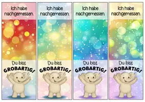 Vorschau - Anderer Materialtyp - Elefantenklasse Motivationskärtchen für ein Lineal - Seite 2