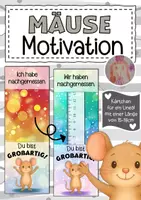 Vorschau - Anderer Materialtyp - Mausklasse Motivationskärtchen für Lineale - Deckblatt