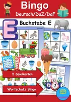 Vorschau - Spiele - Wortschatz Bingo - Buchstabe E (Klasse 1 und 2) - Deckblatt