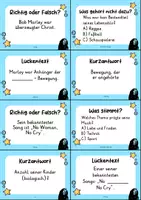 Vorschau - Quiz - Bob Marley Quizkarten - 24 Quizkärtchen | Quiz | Berühmte Persönlichkeiten - Seite 3