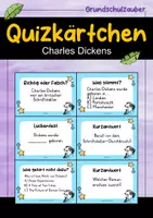 Vorschau - Arbeitsblätter - Charles Dickens MEGABUNDLE Materialpaket - Wissenskartei, Lückentext, Steckbrief, Suchsel, Quizkarten - Seite 1
