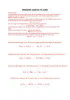 Vorschau - Arbeitsblätter - Reaktionen von Metalloxiden mit Säuren + Experiment - Seite 1