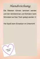 Vorschau - Mal- und Bastelvorlagen - Raketenstart zum Schulanfang (alle Klassen) - Seite 3