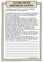 Vorschau - Arbeitsblätter - Reli-Stunde To Go: Gleichnis von den anvertraute Talente - Seite 2