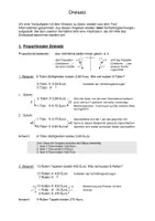 Vorschau - Arbeitsblätter - Rechenregeln zum proportionalen- und umgekehrt proportionalen Dreisatz - Deckblatt