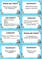Vorschau - Bildkarten - Isaac Newton - Wissenskartei - Berühmte Persönlichkeiten - Seite 2