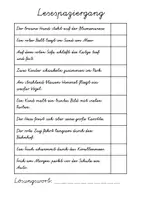 Vorschau - Arbeitsblätter - Differenzierter Lesespaziergang in VA - Seite 2