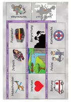 Vorschau - Anderer Materialtyp - Vokabeln UNIT 13; Lehrwerk MORE! 1; Helbling Verlag; Karteikarten - Seite 1