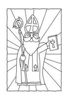 Vorschau - Mal- und Bastelvorlagen - Ausmalbilder NIKOLAUS - Seite 3