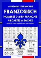 Vorschau - Stationenlernen - FRENCH NUMBERS 0-21 TASK CARDS - Deckblatt