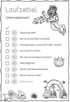 Vorschau - Arbeitsblätter - Arbeitsheft Unterwasserwelt / Meerestiere - Seite 3