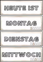 Vorschau - Poster - Lamaklasse - Tafelkalender - Wochentage, Monate, Jahreszeiten & Wetter entdecken - Seite 3
