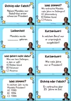 Vorschau - Arbeitsblätter - Nelson Mandela MEGABUNDLE Materialpaket - Wissenskartei, Lückentext, Steckbrief, Suchsel, Quizkarten - Seite 2