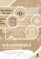 Vorschau - Poster - Klassenregel Schilder (PDF) - Abenteuer Klassenzimmer - Deckblatt