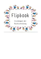 Vorschau - Arbeitsblätter - Flipbook Grundlagen der Rechtschreibung #silvesterknaller2 - Deckblatt