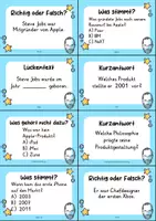 Vorschau - Spiele - Steve Jobs MEGABUNDLE Materialpaket - Wissenskartei, Lückentext, Steckbrief, Suchsel, Quizkarten - Seite 2