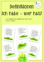 Vorschau - Spiele - Grundlegende Begriffe Sozialwesen 10 - Definitionen Spiel - Deckblatt