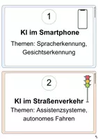 Vorschau - Arbeitsblätter - Ki im Alltag - Fallbeispiele inkl. Stationskarten - Seite 1