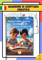 anteprima - Esercizi - Quaderno di scrittura creativa - Pagina di copertina