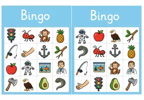 Vorschau - Fördermaterial/Inklusion - Materialpaket: Bingo (Buchstaben) - Seite 1